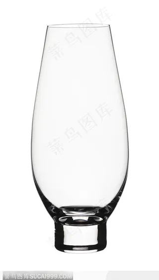 玻璃艺术-透明的简洁玻璃瓶