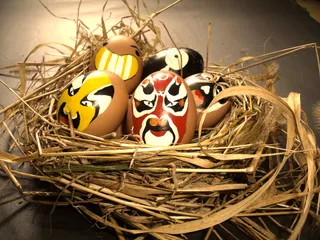 高清脸谱艺术图片下载