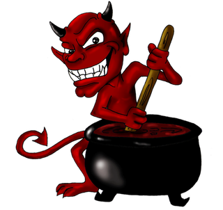 小怪兽小魔鬼卡通