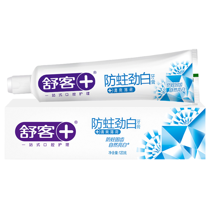 舒客牙膏 (11)超市商品白底图免抠实物摄影png格式图片透明底