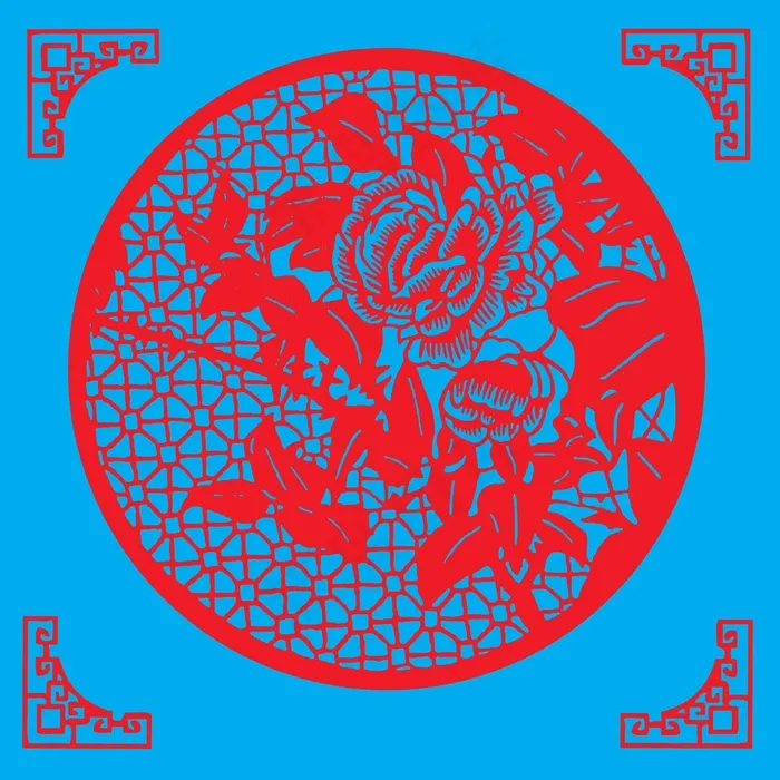 窗花剪纸 剪纸风元素ai矢量模版下载