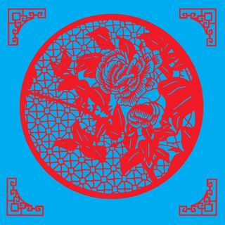 窗花剪纸 剪纸风元素