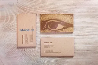 名片样机设计素材