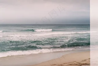 辽阔大海唯美意境图片