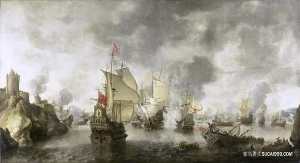 熊鬃毛,亚伯拉罕—649年,威尼斯和荷兰联合舰队 熊鬃毛,亚伯拉罕—649年,威尼斯和荷兰联合舰队