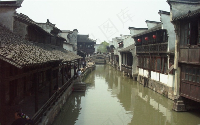 浙江乌镇景色高清素材图片