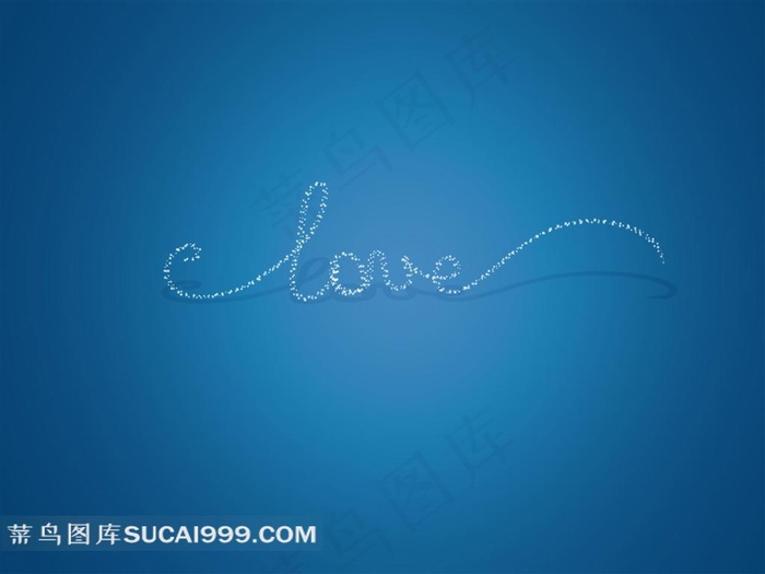 情人节love字母壁纸设计