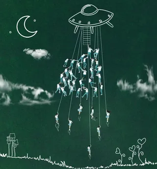 航拍毕业季纪念手绘创意PSD模板-47款