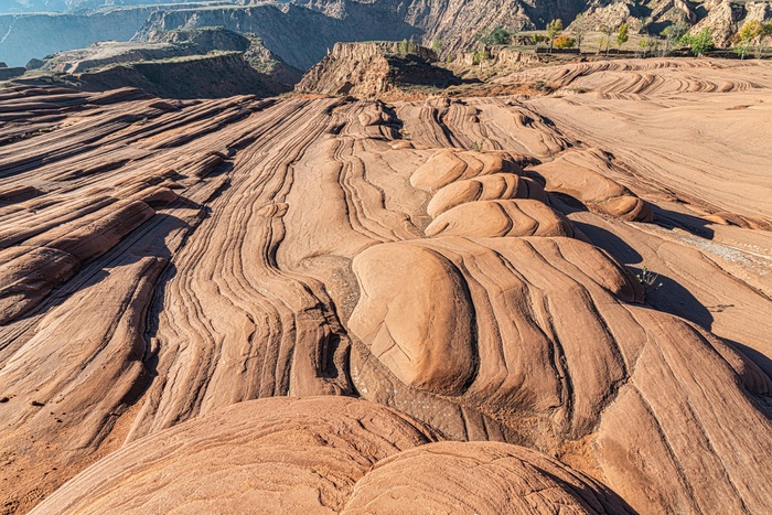 陕西靖边波浪谷