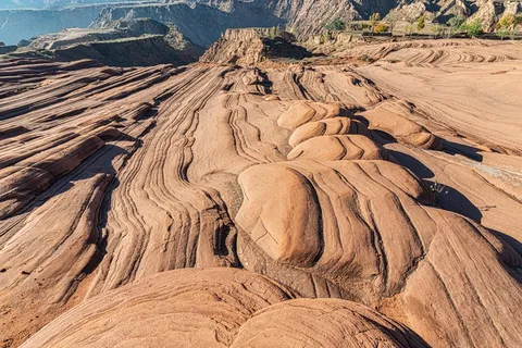 陕西靖边波浪谷