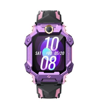 小天才儿童手表实物高清渲染大图Z7S-正面-紫色免抠