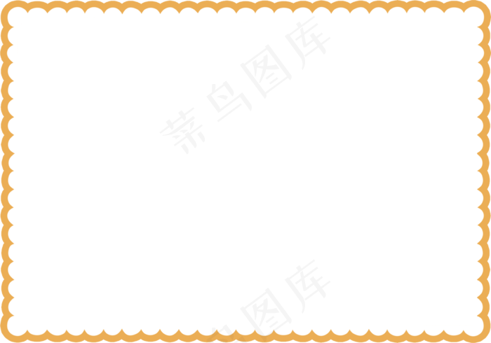 卡通边框 卡通彩色框  手绘对话框 可爱边框 免抠