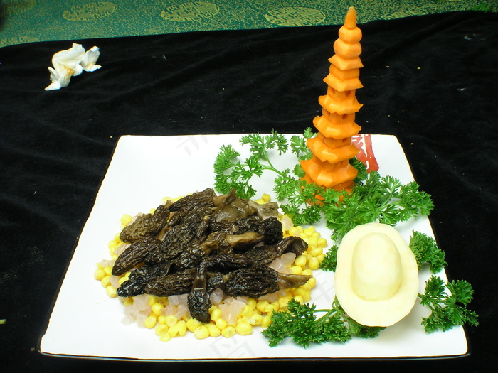 2123玉米溜羊肚菌