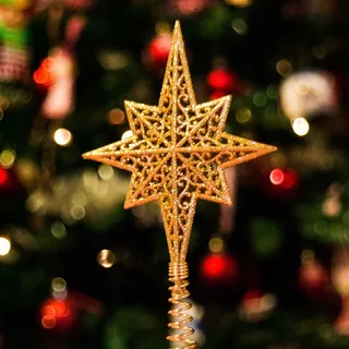 漂亮的圣诞节装饰星星素材