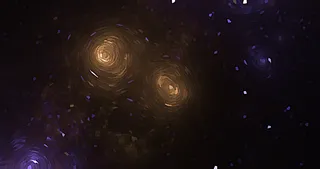 梵高星空质感的太空宇宙底纹背景