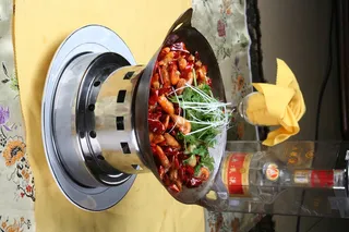 干锅香辣河虾 (2)