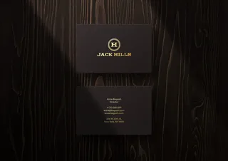 名片样机设计素材