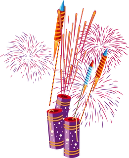 红色烟花爆竹免扣素材 红色烟花爆竹免扣素材