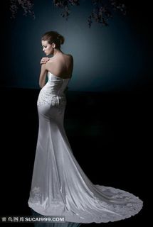 礼服美女图片素材