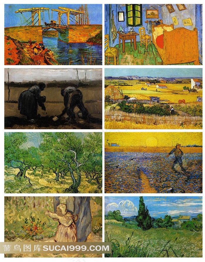梵高油画作品集图片
