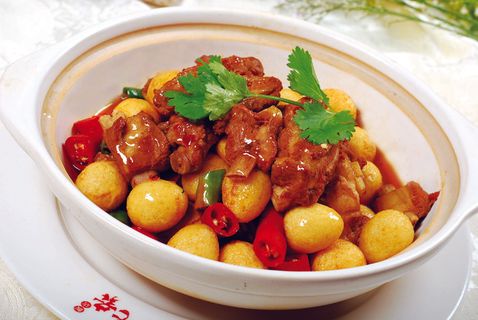 CXC03447排骨烧鹌鹑蛋48