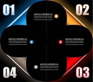 免抠潮流创意标签