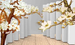 现代简约背景墙