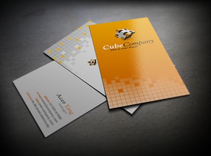 名片样机设计素材