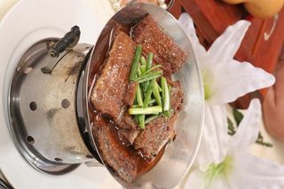 老咸菜焖带鱼