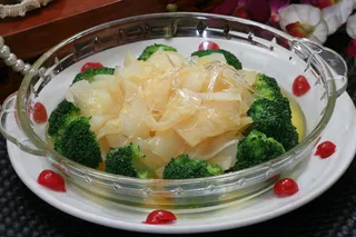 兰花金汤扒鱼唇 (8)