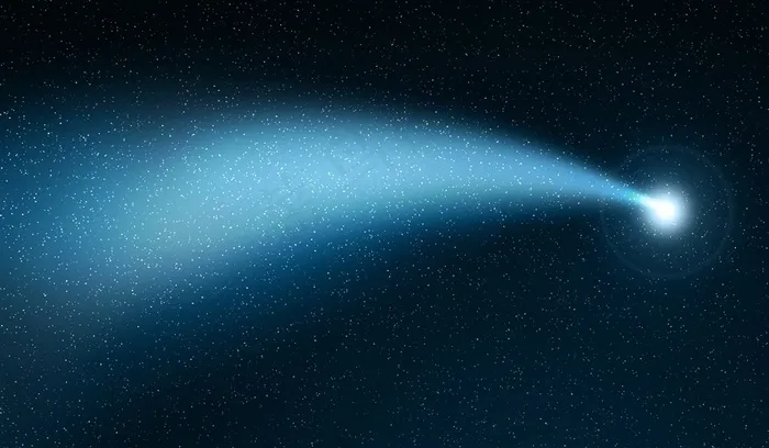 唯美星空流星背景大图