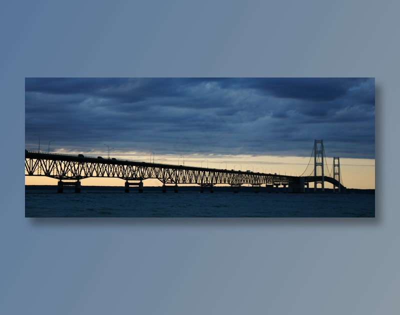 海上大桥风景图片下载