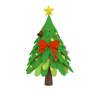 圣诞节平安夜圣诞树免扣素材圣诞元素