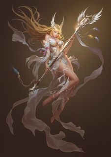 CG人物角色之青春女神