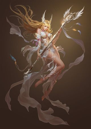 CG人物角色之青春女神