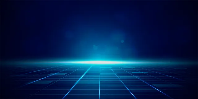 发光格子线条科技风背景