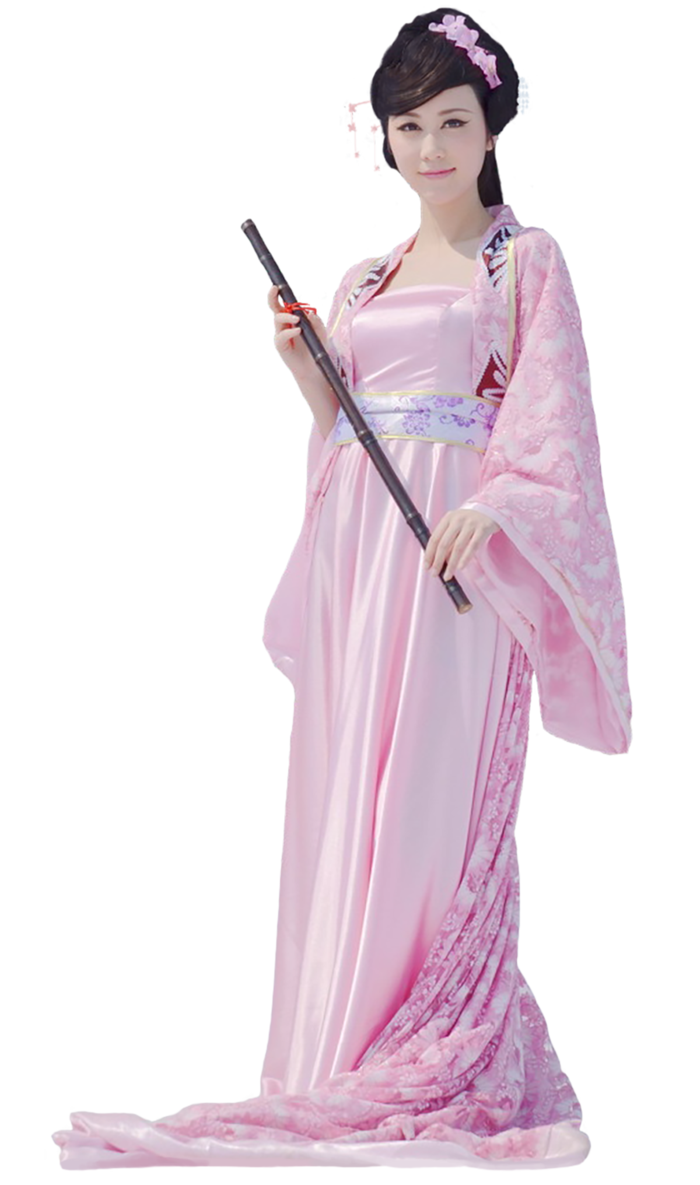 20 (3)免抠元素 免抠摄影 美女 人物 服装 古风 演奏