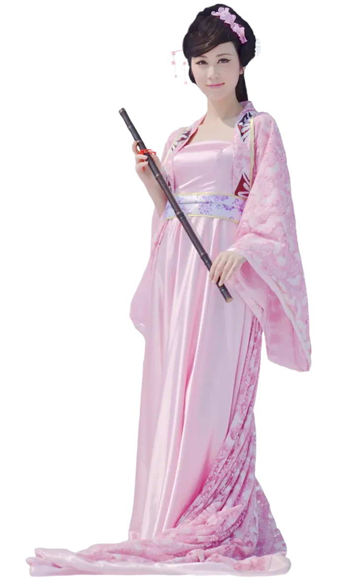 20 (3)免抠元素 免抠摄影 美女 人物 服装 古风 演奏