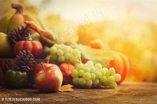 新鲜的水果特写高清图片