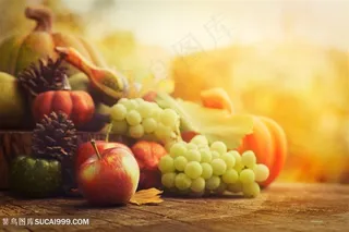 新鲜的水果特写高清图片