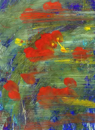 油画材质花纹不规则水彩美图素材