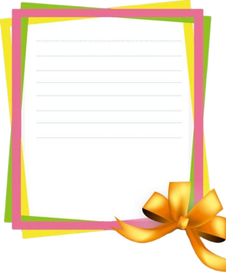 书信蝴蝶结抠图