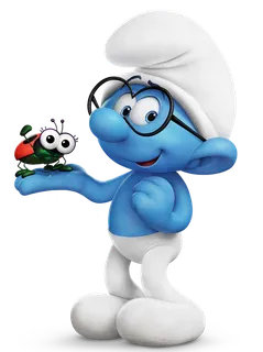 蓝精灵卡通素材