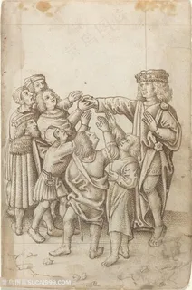 素描孩子人物装饰画手绘插画 素描孩子人物装饰画手绘插画