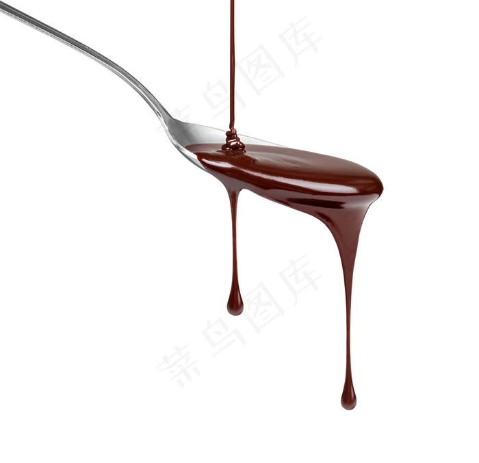 丝滑巧克力滴落高清