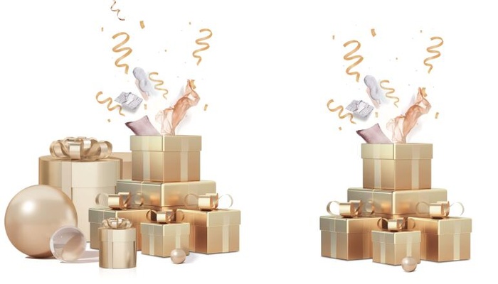 礼盒  免抠素材 免抠