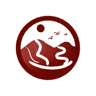 沙漠LOGO装饰免扣素材