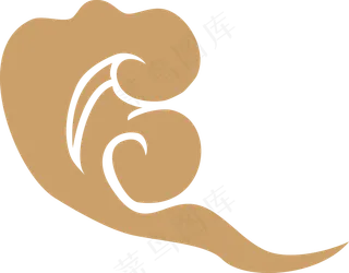 中式传统祥云中国风古典水纹吉祥图案免抠