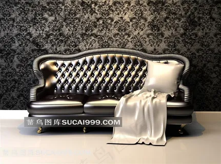 高清古典高雅沙发图片下载