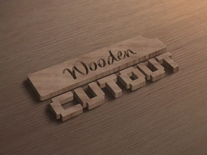 木纹展示样机psd模版下载